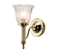 Lampada da Parete Lampada da Bagno Ottone LED Pavimento Vetro Luce Specchio IP44