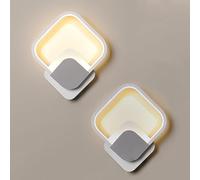 Lampada da Parete Lampada da Comodino per Camera da Letto Lampada da Parete a LED di Lusso per personalità Creativa Luce per Camera da Letto Soggiorno Sala da Pranzo 1 Confezione / 2 Confezioni
