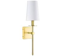 Lampada da Parete Lampada da Parete Creativa con Paralume in Tessuto di Lino E27, Adatta per la Camera da Letto di casa, Il Soggiorno, la Camera degli Ospiti dell'hotel