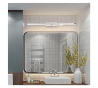 Lampada da parete Lampada da specchio a LED cromata/oro Lampada da bagno Lampada da specchio anteriore per bagno Lampada da specchio per trucco Lampada da parete 110V 220V, (Colore : Chromecoolwhite,