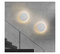 Lampada da parete, lampade da parete moderne sensori tattili compatibili con camera da letto mediale tra le scale viventi