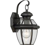 Lampada Da Parete Lampione Esterno Nera IP23 Vintage E27 Giardino Casa Lantern