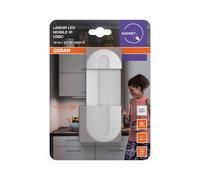 Lampada Da Parete LED A Batteria Bianca 4000K OSRAM Sensore Magnetico L:11,6cm