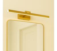 Lampada Da Parete LED Con Interruttore B: 39 Cm In Ottone 3000 K Metallo [EEK: G]