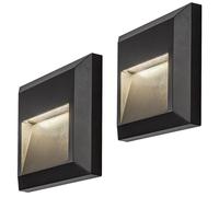 Lampada da parete LED da esterno 4 W IP65 antracite 2 pezzi Trento Rabalux