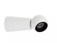 Lampada Da Parete LED In Alluminio Bianca IP54 Per Bagno H:6 Cm 2700 K Moderno