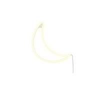 Lampada da parete LED Moon effetto neon colore bianco caldo Bianco caldo
