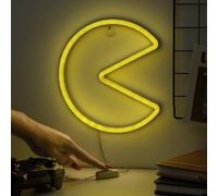 Lampada da Parete LED Pac-Man Paladone PP12624PMVN Bianco