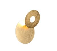 Lampada da parete led Trio Lighting Leano 6W 3000K oro - 240310179