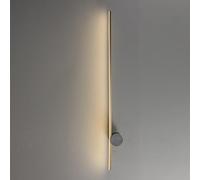 Lampada da Parete lineare Moderna in Ottone di metà secolo, Decorazione per la casa Moderna, Lampada da Parete a LED Antica Nera, Applique da Parete Industriale a Striscia Lunga, Lampada da paret