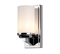 Lampada da Parete Luce Specchio LED Vetro Lampada da Bagno Corridoio Cromo IP44