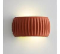 Lampada da parete Macaron colorata, lampada da parete in resina a strisce, applique da parete con illuminazione verso l'alto e verso il basso, attacco G9, lampade da parete decorative da comodino, mod