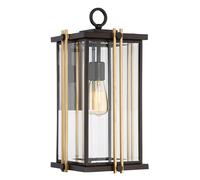 Lampada da Parete Metallo Angolare IP44 Moderno Design Esterna Grande Haustür