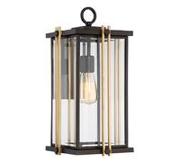 Lampada da Parete Metallo Angolare IP44 Moderno Design Esterna Grande Haustür