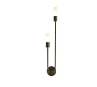 Lampada da parete Modern 3000K Dimmable LED Wall Sconce, Rechargeable Battery Operated Wall Light(Black)