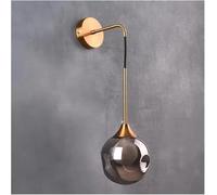 Lampada da Parete Moderna a LED con Sfera in Vetro e Applique, Illuminazione per Interni, Soggiorno, Camera da Letto, Cucina, Comodino, Decorazione, Luce, Illuminazione a Sospensione, soffitto, n