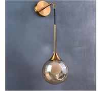 Lampada da Parete Moderna a LED con Sfera in Vetro e Applique, Illuminazione per Interni, Soggiorno, Camera da Letto, Cucina, Comodino, Decorazione, Luce, Illuminazione a Sospensione, soffitto, n