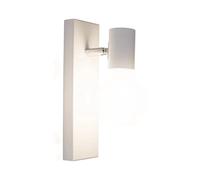 Lampada da parete moderna a LED in ferro, apparecchio di illuminazione per interni, applique per corridoio, passaggio, ingresso, camera da letto, cucina, base rettangolare, luci decorative, moderna