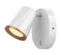 Lampada da parete moderna con interruttore LED 6W bianca Solange 5045 Rabalux