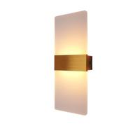 Lampada Da Parete Moderna E Minimalista, A LED For Interni, Cavo Rigido In Alluminio Acrilico, Del Corridoio Soggiorno Della Camera Letto Regolazione Flessibile
