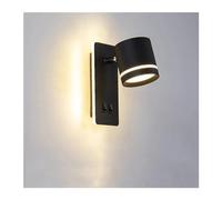 Lampada da parete moderna. Lampada da comodino Compatible with camera da letto Lampada da parete girevole con interruttore Luce di lettura a LED,Plafoniera Lampadario Da Soffitto
