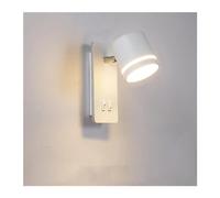 Lampada da parete moderna. Lampada da comodino Compatible with camera da letto Lampada da parete girevole con interruttore Luce di lettura a LED,Plafoniera Lampadario Da Soffitto