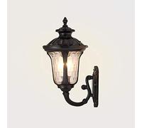 Lampada da Parete Moderna, Lanterna da Parete per Esterni IP54 Antipioggia in Alluminio pressofuso, Lampada da Parete in Vetro, Luce Esterna, Patio, Veranda, comunità, vigneto, Decorazione, Appl