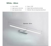 Lampada Da Parete Moderna Luce LED Per Specchio Bagno Cosmetico Applique Parete