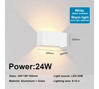 Lampada Da Parete Moderna Nordica 12W 24W IP65 Lampade a LED Impermeabili Appliq