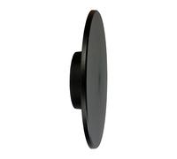 Milagro Lighting Applique a LED Disk, Ø 25 cm, nero, plastica, IP65, CCT Milagro Lighting