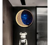 Lampada da parete moderna per immagine spazio esterno Lampada murale a LED per la casa, soggiorno, studio, camera da letto, decorazione per la camera dei bambini (D D40cm 1pcs)