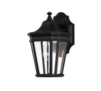 Lampada da Parete Nero Alluminio Esterni IP44 Rustico Elegante Charles Hof Casa