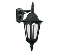 Lampada da Parete Nero Alluminio IP43 Rustico Elegante Rory Esterni Casa Cortile