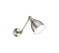 LAMPADA DA PARETE NEWTON AP1 NICKEL