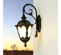 Lampada da Parete Oro Apparecchi da Parete Esterno Lampada Luce Rustico IP44 E27