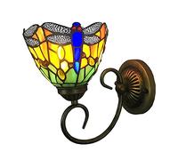 Lampada da parete per camera da letto, corridoio, classica libellula, 60 W, per soggiorno, scala