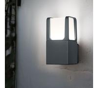 Lampada da Parete per Esterni Apparecchio Facciata Giardino LED Patio Tessuti H [EEK: Inaditato]