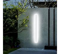 Lampada da Parete per Esterni Bianca Impermeabile IP65 Illuminazione da Parete a LED Applique da Parete Bianca Fredda Luci da Parete per Interni Semplicità Moderna Striscia Lunga Luci da Giardino Pa