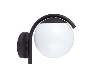 Lampada da Parete per Esterni Frontale Giardino Sfera Porta Luce Bianco H 26 CM [EEK: Nicht bewertet]