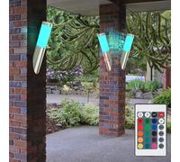 Lampada da Parete per Esterni Frontale Movimento Dimmerabile Telecomando LED 3er