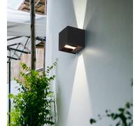 Lampada da Parete per Esterni Haustürlampe Giardino Cono Luce Regolabile Up Down [EEK: F]