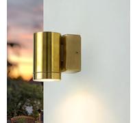 Lampada da parete per esterni in vero ottone luminosa IP64 faretto da parete per casa down GU10 spot casa terrazza balcone lampada da parete per facciata faretto da parete per esterni