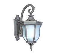 Lampada da Parete per Esterni in Vetro Vintage IP44 Antipioggia alla Moda, a LED, in Alluminio antiruggine, per Villa, Design, casa Reale, Giardino, Patio, Cortile, Veranda, Illuminazione da pare