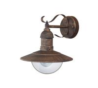 lampada da parete per esterni Oslo E27 60W Oro IP44