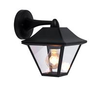Lampada da parete per esterno ALU illuminazione per facciate da giardino lanterna in vetro lampada V-TAC 8686