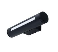 Lampada da parete per esterno Lampada da parete Lampada da esterno Lampada balcone, metallo nero IP44 Resistente agli spruzzi, 1x LED 3 watt 250 lumen bianco caldo, PxHxL 6.5x30x100 cm