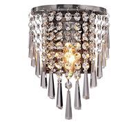 Lampada da Parete per Interni, Lampada in Cristallo a LED, utilizzata per la Lampada da Parete sullo Sfondo del Comodino del Soggiorno della Camera da Letto, Lampada per la Scala del corridoio