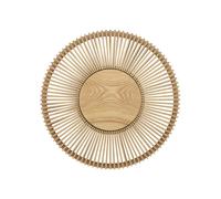 Lampada da Parete/ Plafoniera Clava Up Grande in Rovere