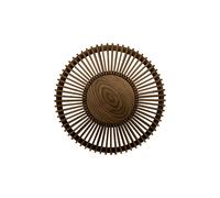 Lampada da Parete/ Plafoniera Clava Up Medium Rovere Scuro