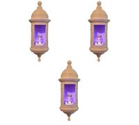 Lampada da parete portoricana Garita con rana Coqui e suoni della natura, luce notturna a LED intelligente regolabile in 16 colori, decorazione per esterni e interni, lampada per terapia della natura